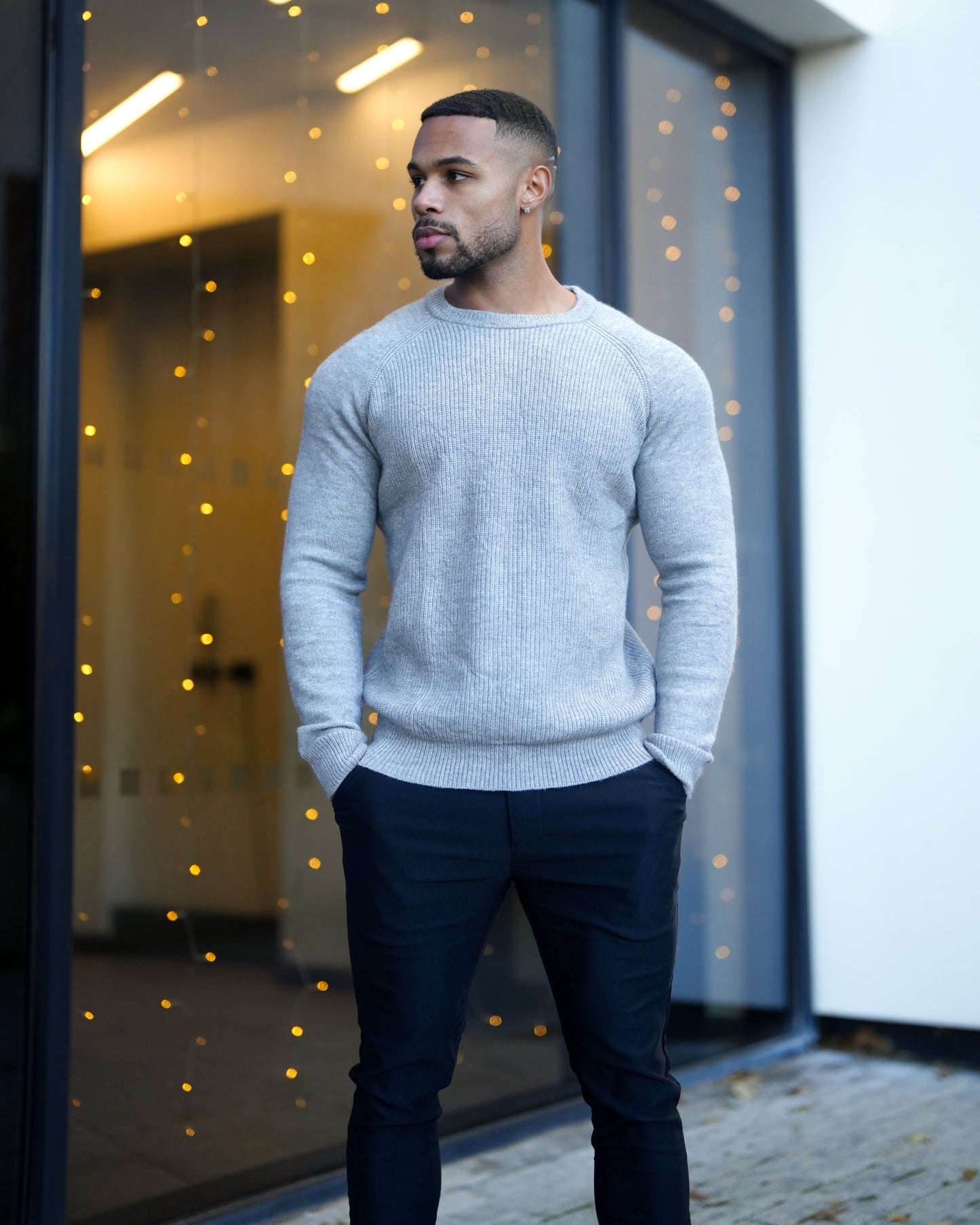 The Luca Crewneck - Grey