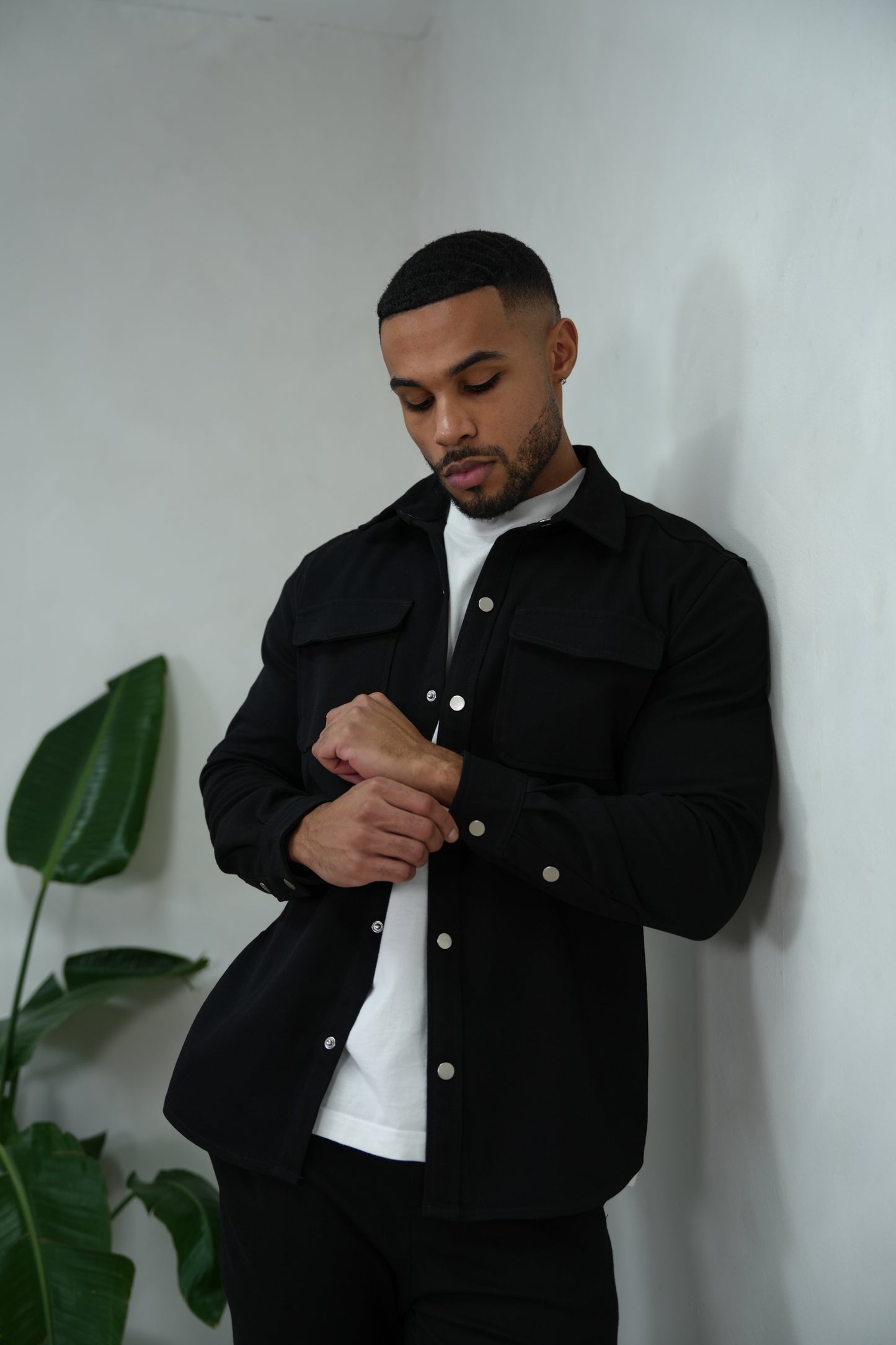 The Vera Overshirt - Black