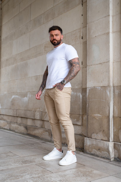 The Roma Pants - Beige