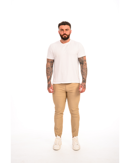 The Roma Pants - Beige