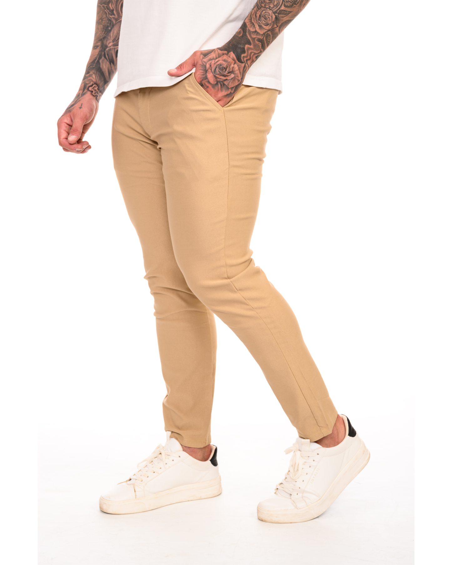 The Roma Pants - Beige