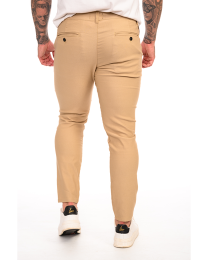 The Roma Pants - Beige