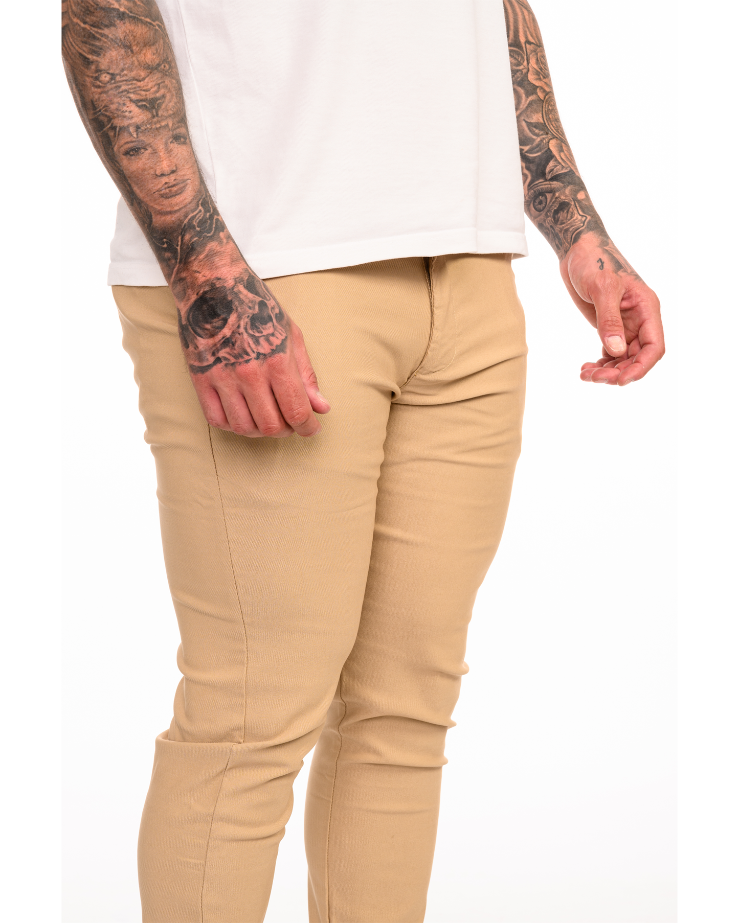 The Roma Pants - Beige