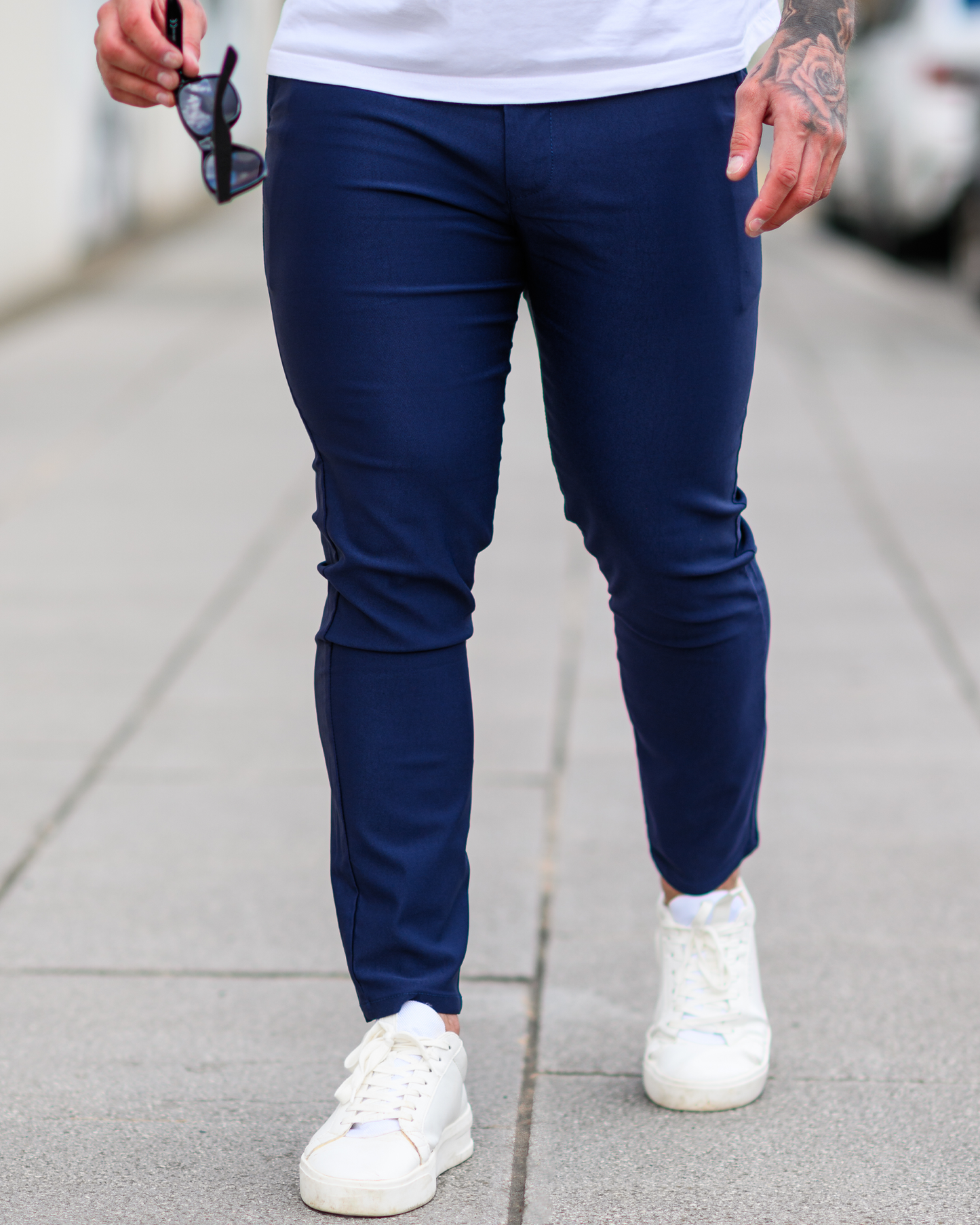 The Roma Pants - Dark Blue